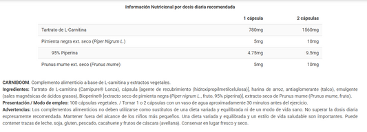 Carniboom de Big (100 Cápsulas)