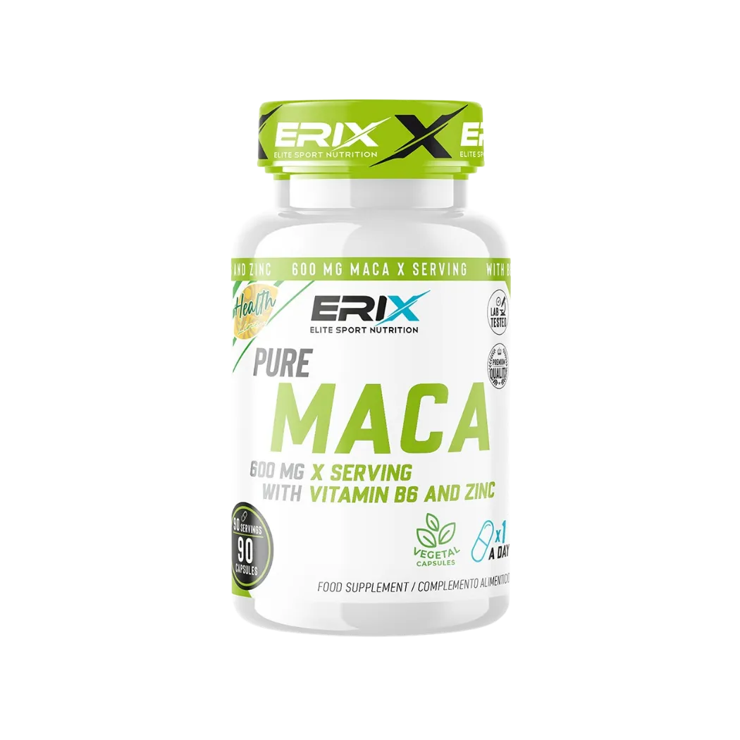 Pure Maca de Erix Nutrition (90 Cápsulas)