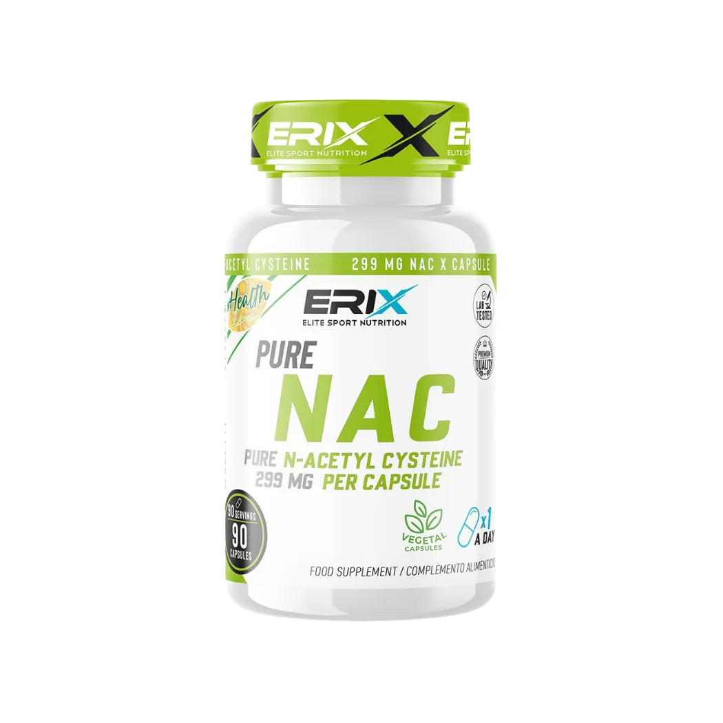 NAC N-Acetil Cisteína de Erix Nutrition (90 Cápsulas)
