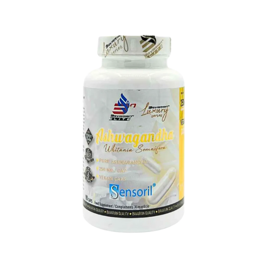 ASHWAGANDHA Sensoril® de Bavarian Elite  (90 capsulas)