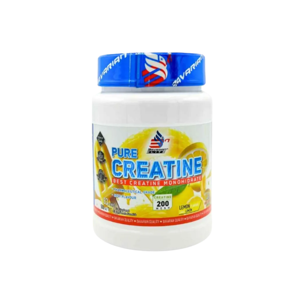 Creatina monohidrato 200 Mesh 500gr de Bavarian Elite