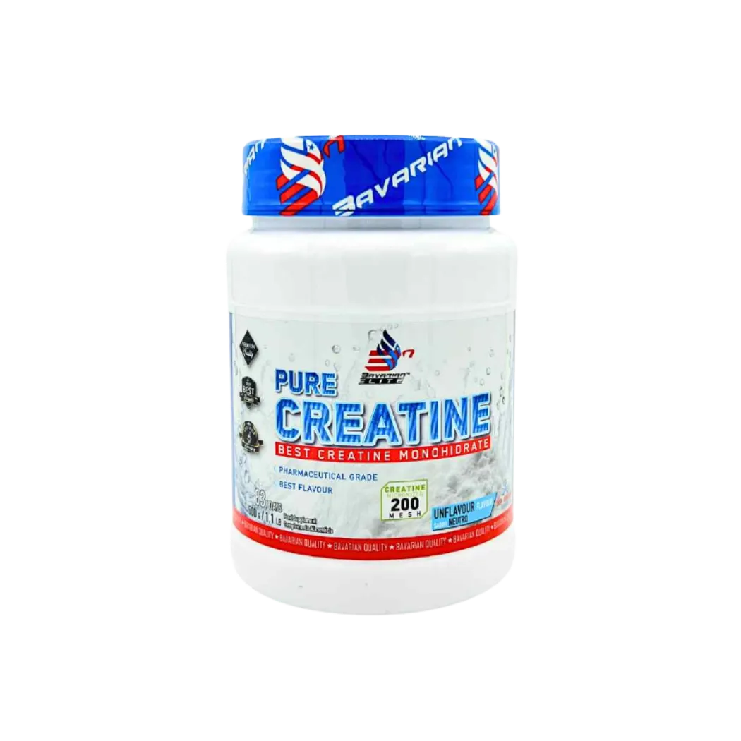 Creatina monohidrato 200 Mesh 500gr de Bavarian Elite