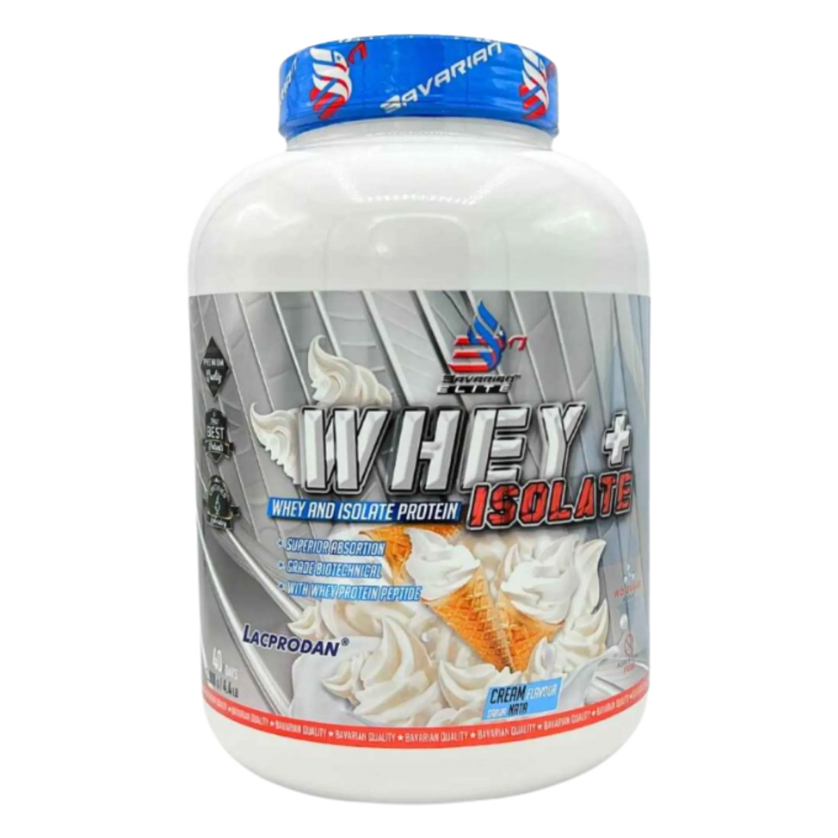 Whey + Isolate Protein de Bavarian Elite