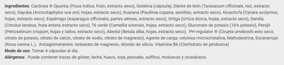 DRY DIURETIC de Big (120 Cápsulas)