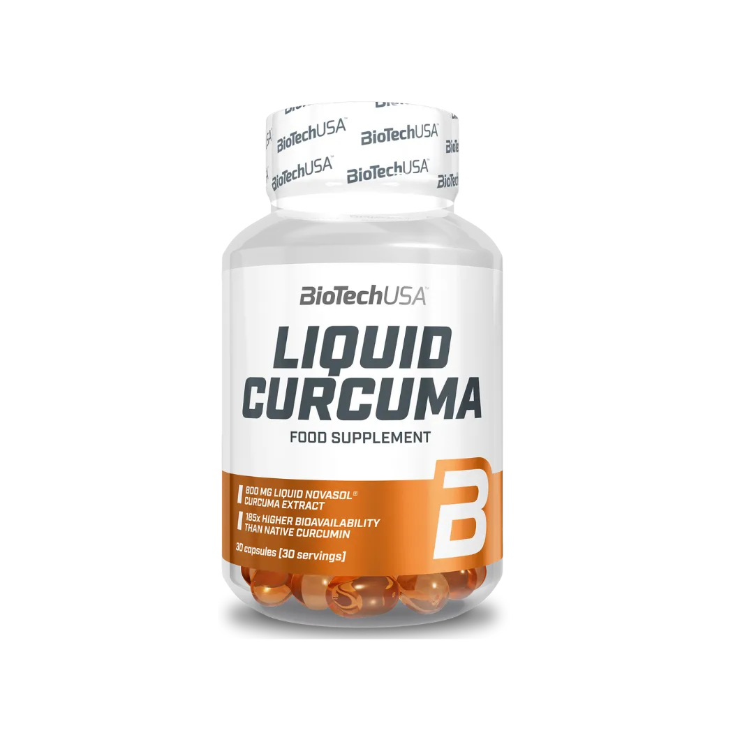 Liquid Curcuma de BiotechUSA (30 Cápsulas)