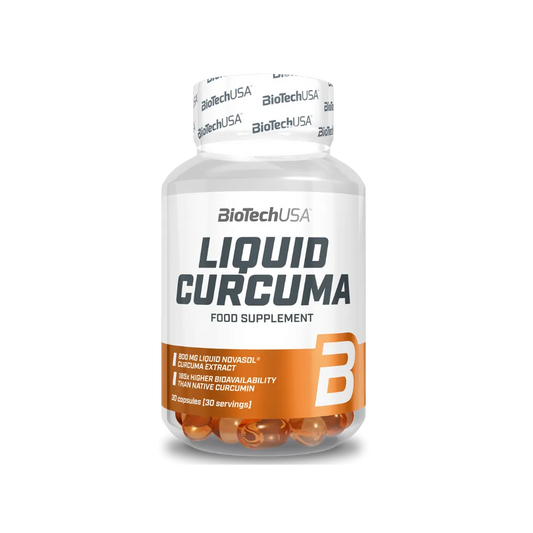 Liquid Curcuma de BiotechUSA (30 Cápsulas)