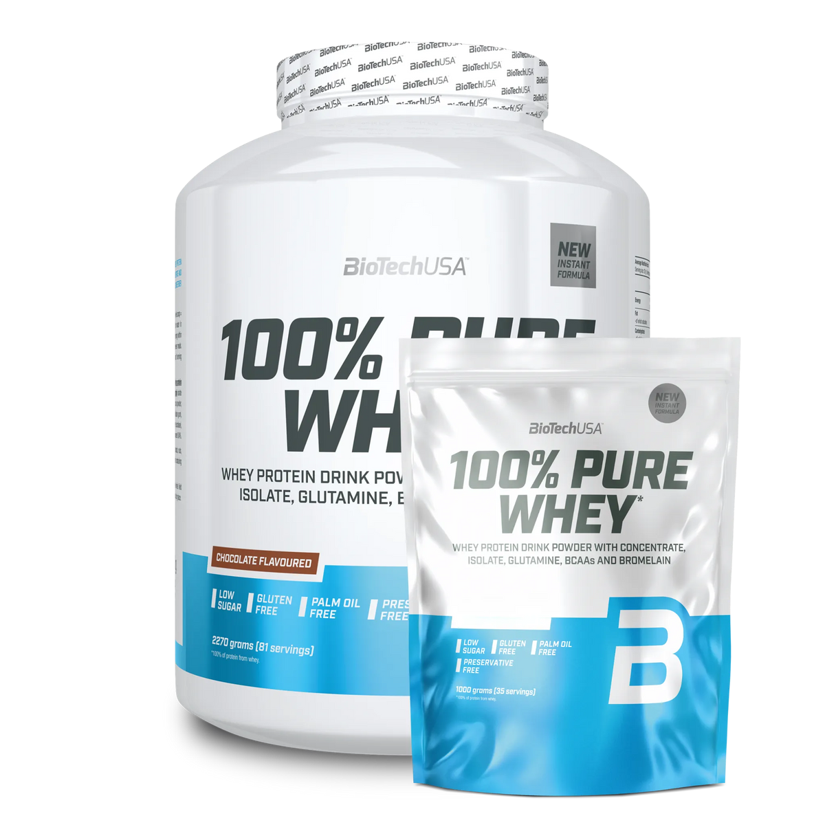 100% Pure Whey de BiotechUSA