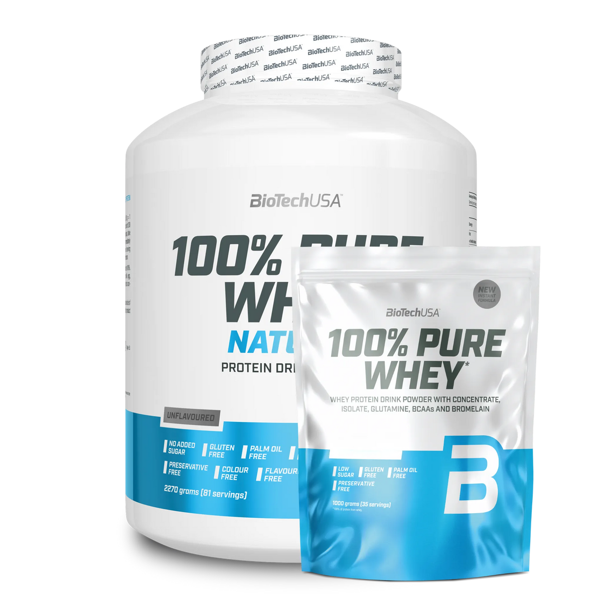 100% Pure Whey de BiotechUSA