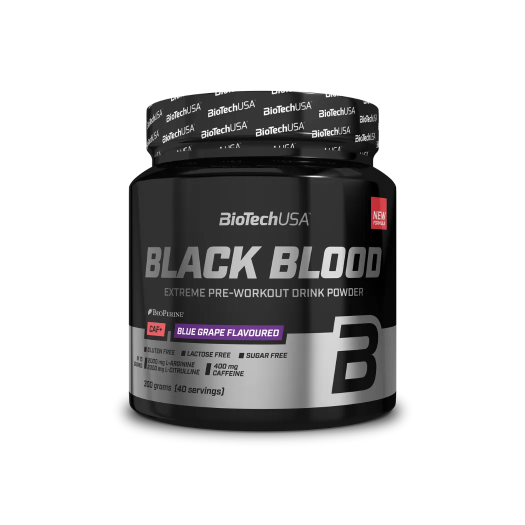 Black Blood CAF+ de BiotechUSA 300gr