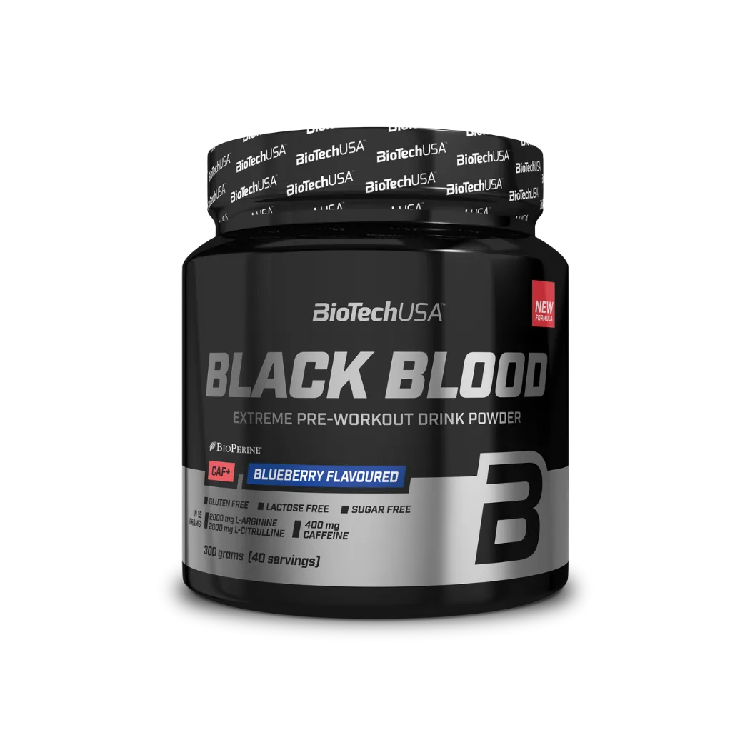 Black Blood CAF+ de BiotechUSA 300gr