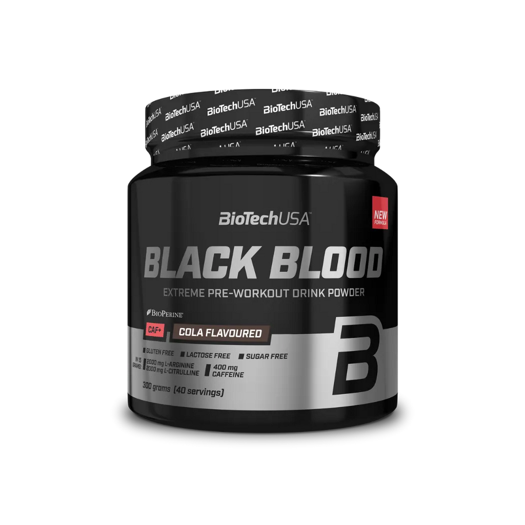 Black Blood CAF+ de BiotechUSA 300gr