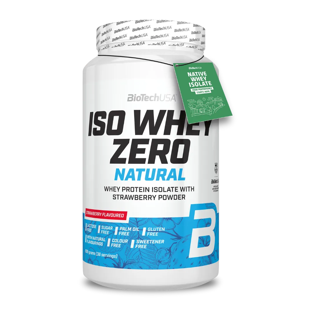 ISO WHEY ZERO NATURAL de BiotechUSA 908gr