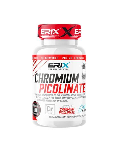 Picolinato de Cromo de Erix Nutrition (90 cápsulas)