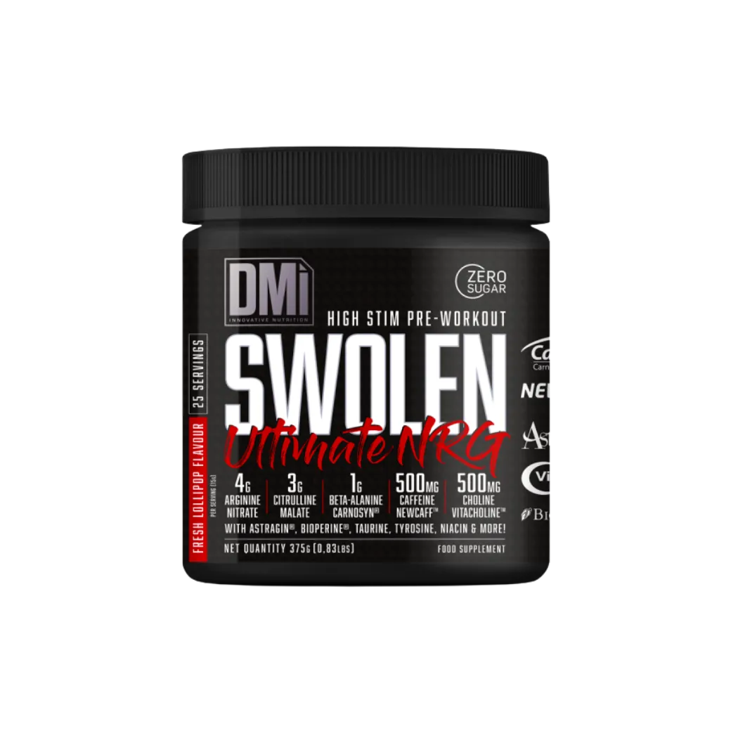 Swolen Ultimate NRG de DMI Nutrition 375gr
