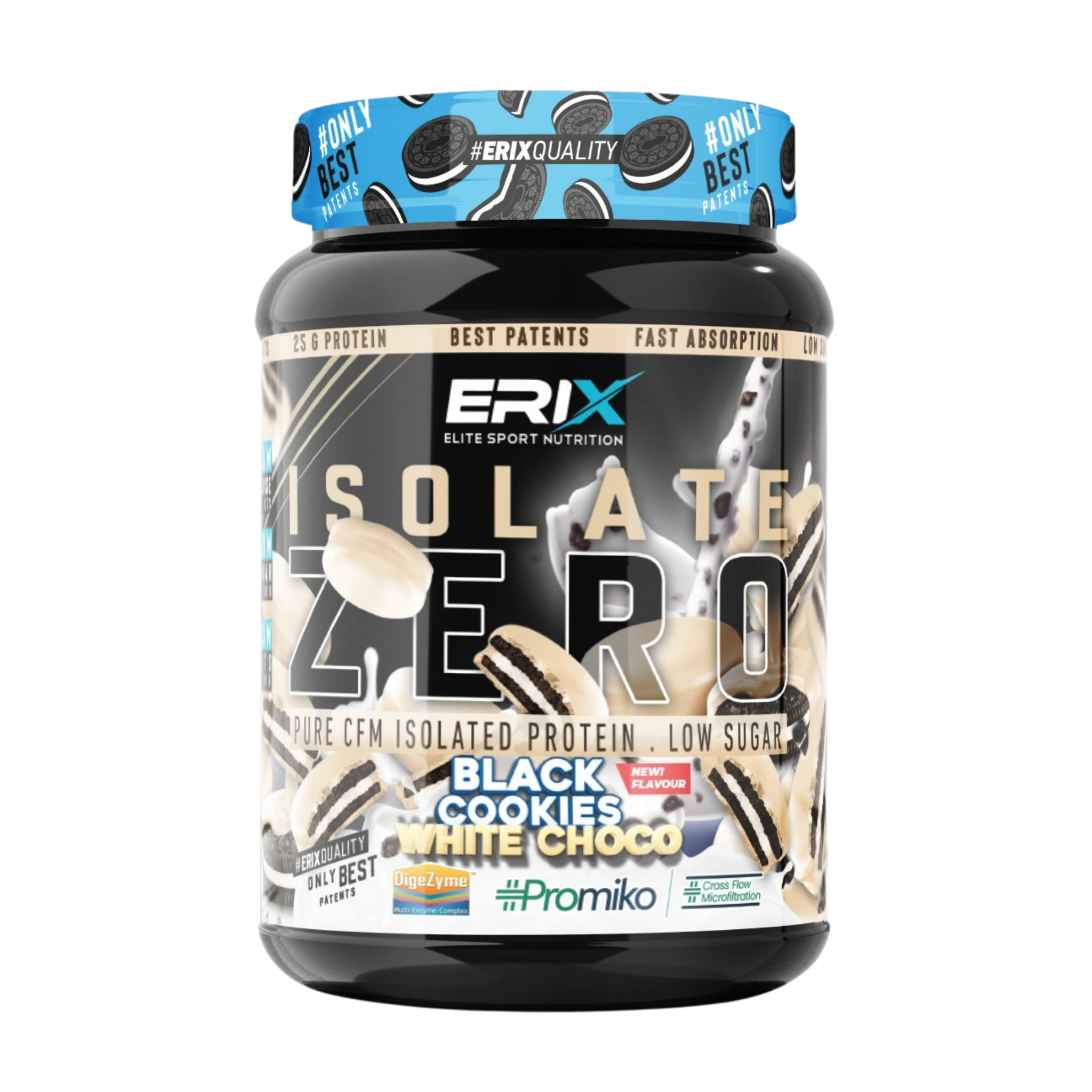 ISO Zero Black de Erix Nutrition 900gr