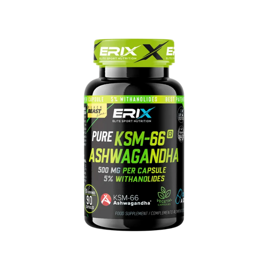 ASHWAGANDHA KSM66® de Erix Nutrition (90 Cápsulas)