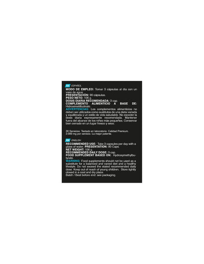HMB 3000mg de Erix Nutrition (90 Cápsulas)