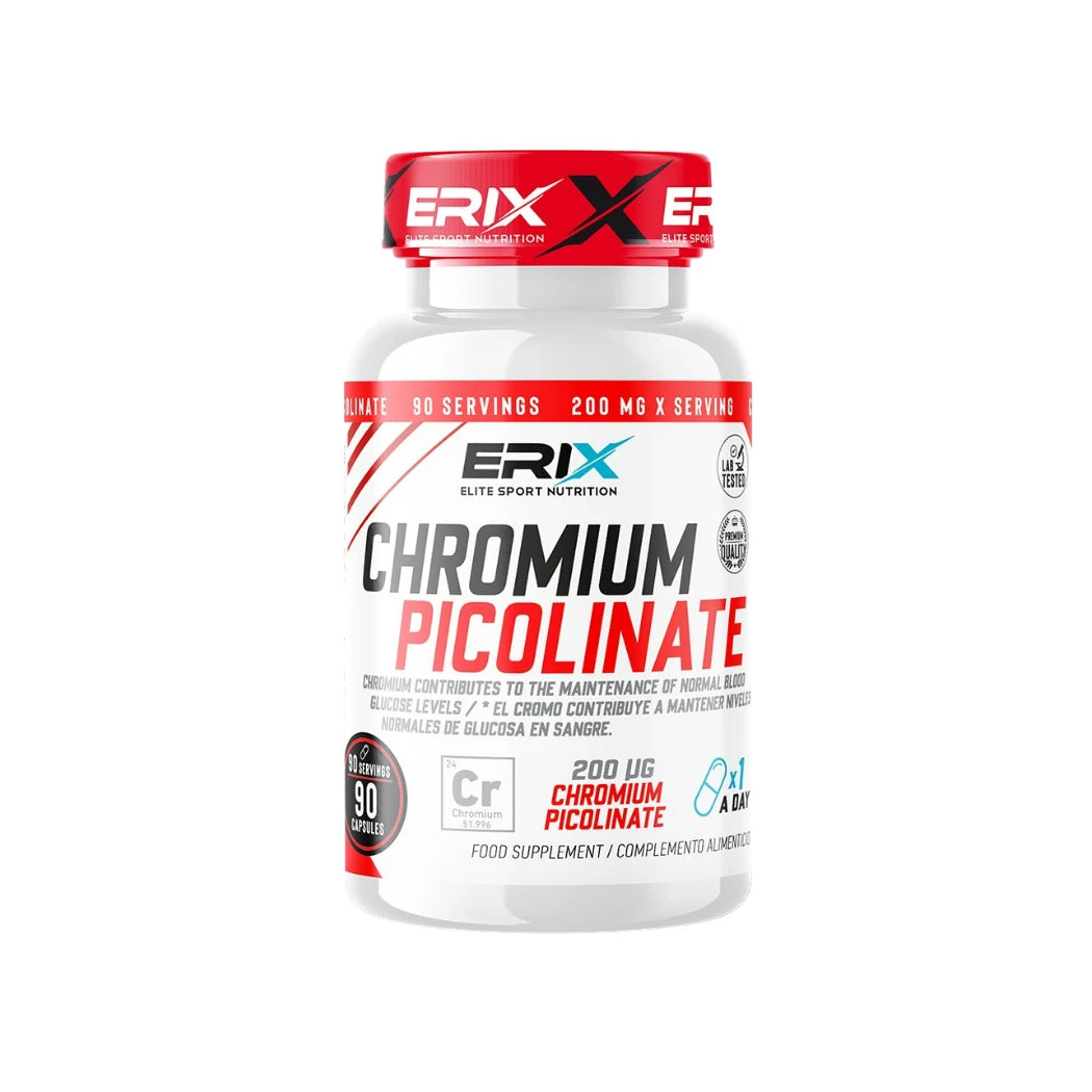 Picolinato de Cromo de Erix Nutrition (90 cápsulas)