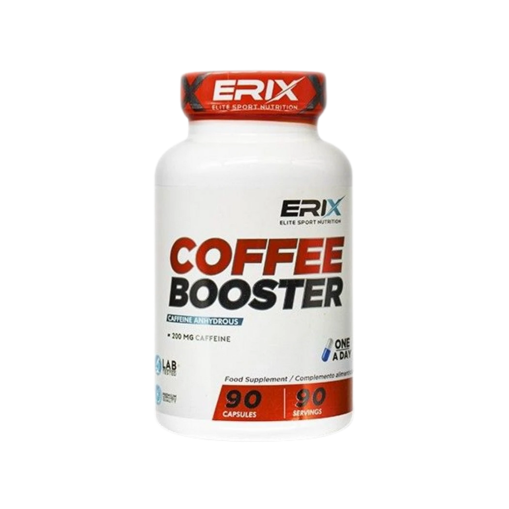 COFFE BOOSTER 200mg Cafeína de Erix Nutrition (90 Cápsulas)
