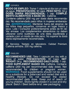 COFFE BOOSTER 200mg Cafeína de Erix Nutrition (90 Cápsulas)