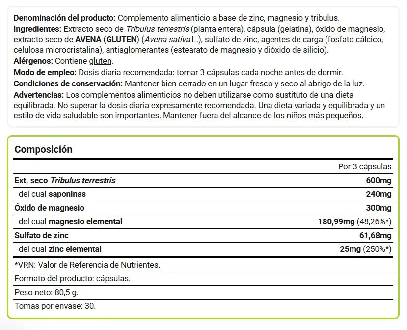 Pro H de FullGas (90 cápsulas)