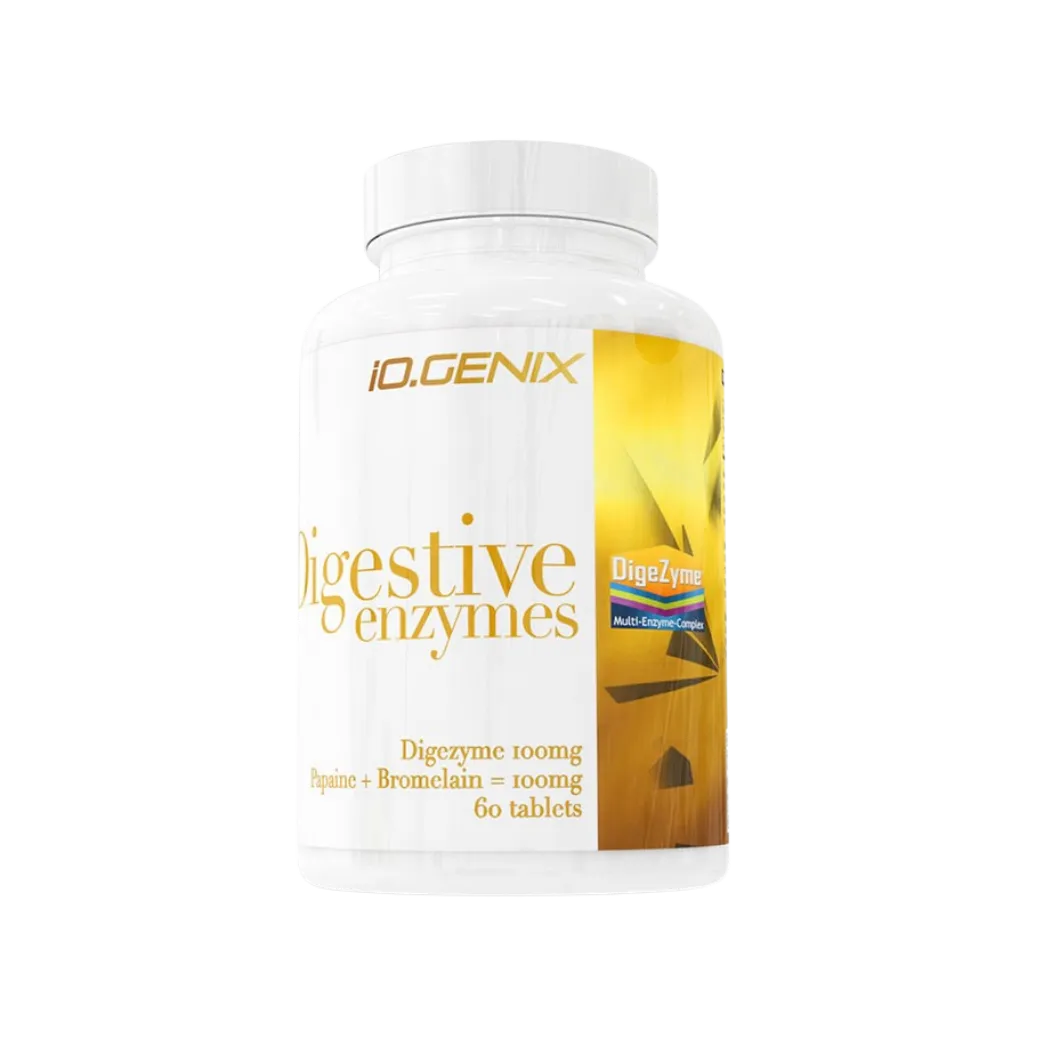 Digestive Enzymes de IOGenix (60 Cápsulas)
