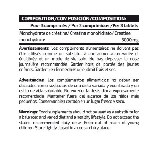 Creatine 3000 de IOGenix (150 comprimidos)