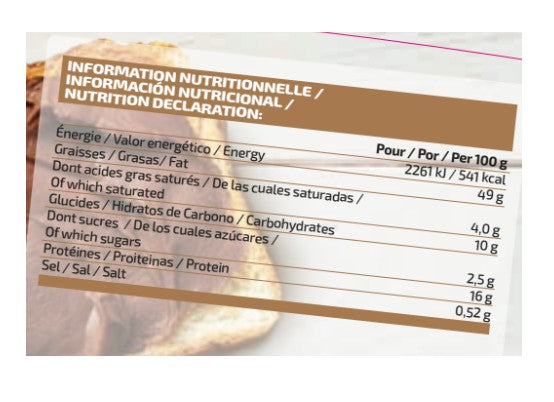 PEANUT BUTTER CHOCOLATE 350G