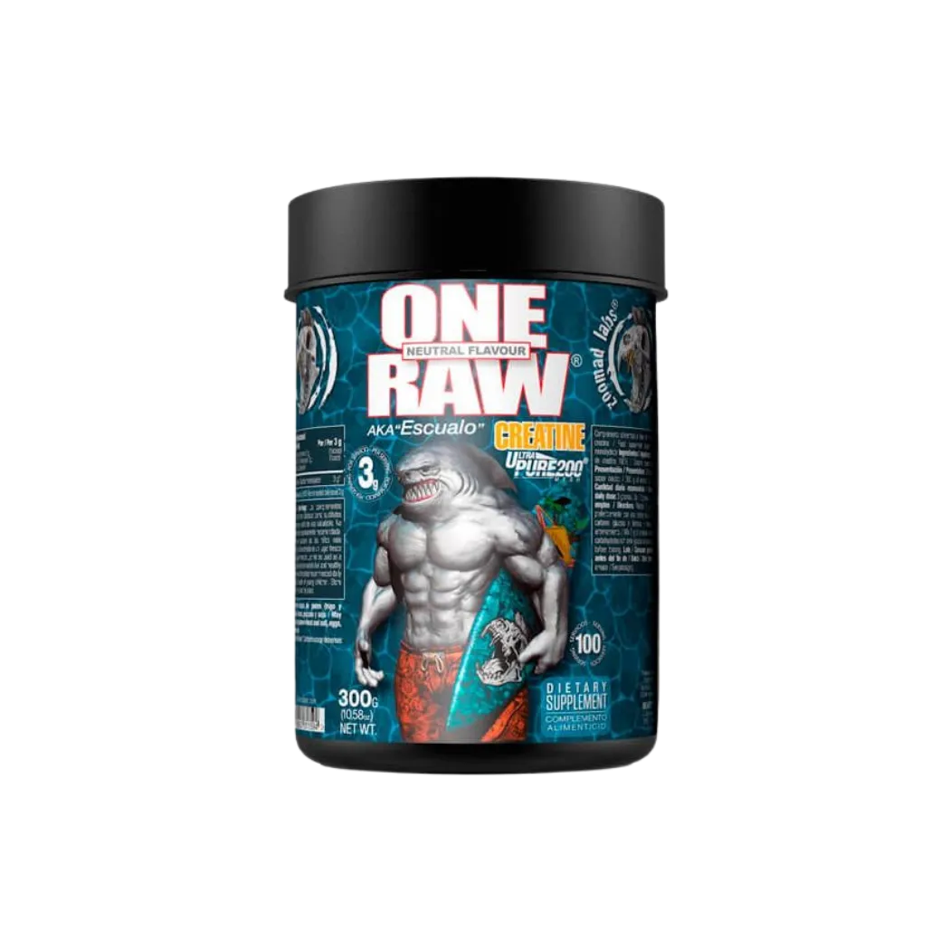 ONE RAW Creatina monohidrato 200 Mesh 300gr