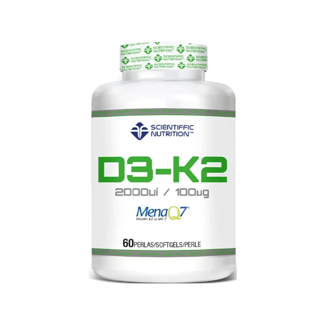 Vitamina D3 + K2 de Scientiffic Nutrition (60 Perlas)