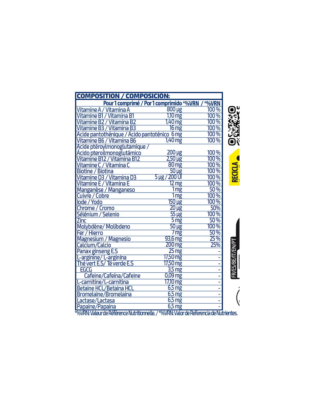 MULTI AZ SPORTde IOGenix (90 tabletas)