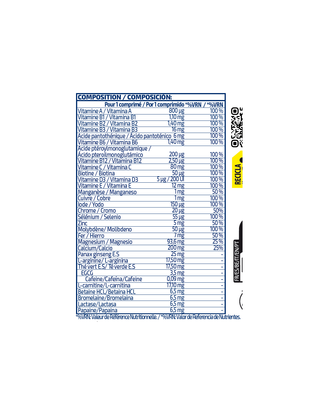 MULTI AZ SPORTde IOGenix (90 tabletas)