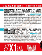 Picolinato de Cromo de Erix Nutrition (90 cápsulas)